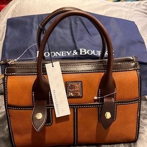 Dooney & Bourke - Small Satchel w/ Long Crossbody Strap - Brand New